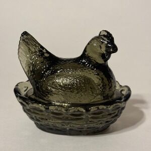 Vintage Mini Smoke Limited Run Rosso Hen on Nest